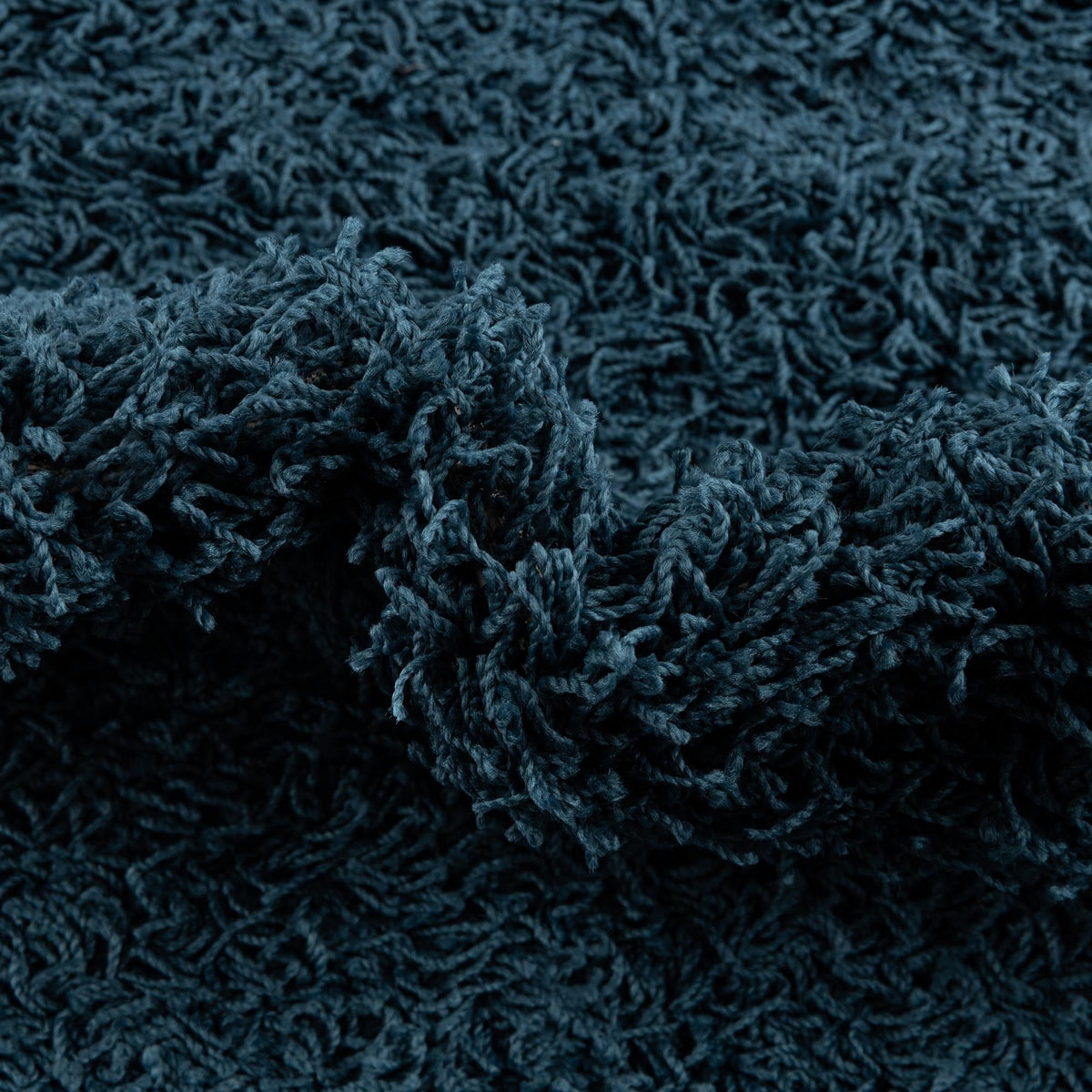 Cozy Haven Shag Collection Area Rug - Sanctuary Rectangle Sapphire Blue  lifestyle 21