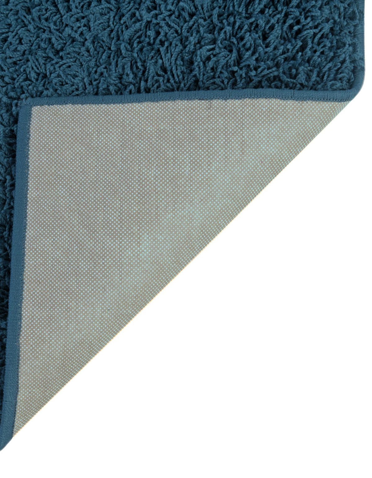 Cozy Haven Shag Collection Area Rug - Sanctuary Rectangle Sapphire Blue  lifestyle 24