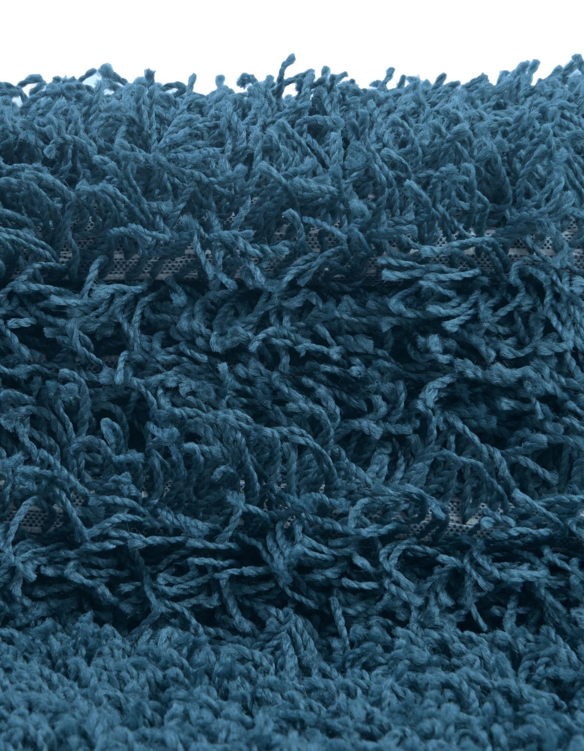 Cozy Haven Shag Collection Area Rug - Sanctuary Rectangle Sapphire Blue  lifestyle 35