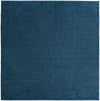 Cozy Haven Shag Collection Area Rug - Sanctuary (Sapphire Blue) Square Sapphire Blue  lifestyle 15