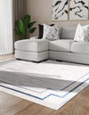 Serenity Sands Collection Area Rug -  Hushhaven Square Gray  lifestyle 43