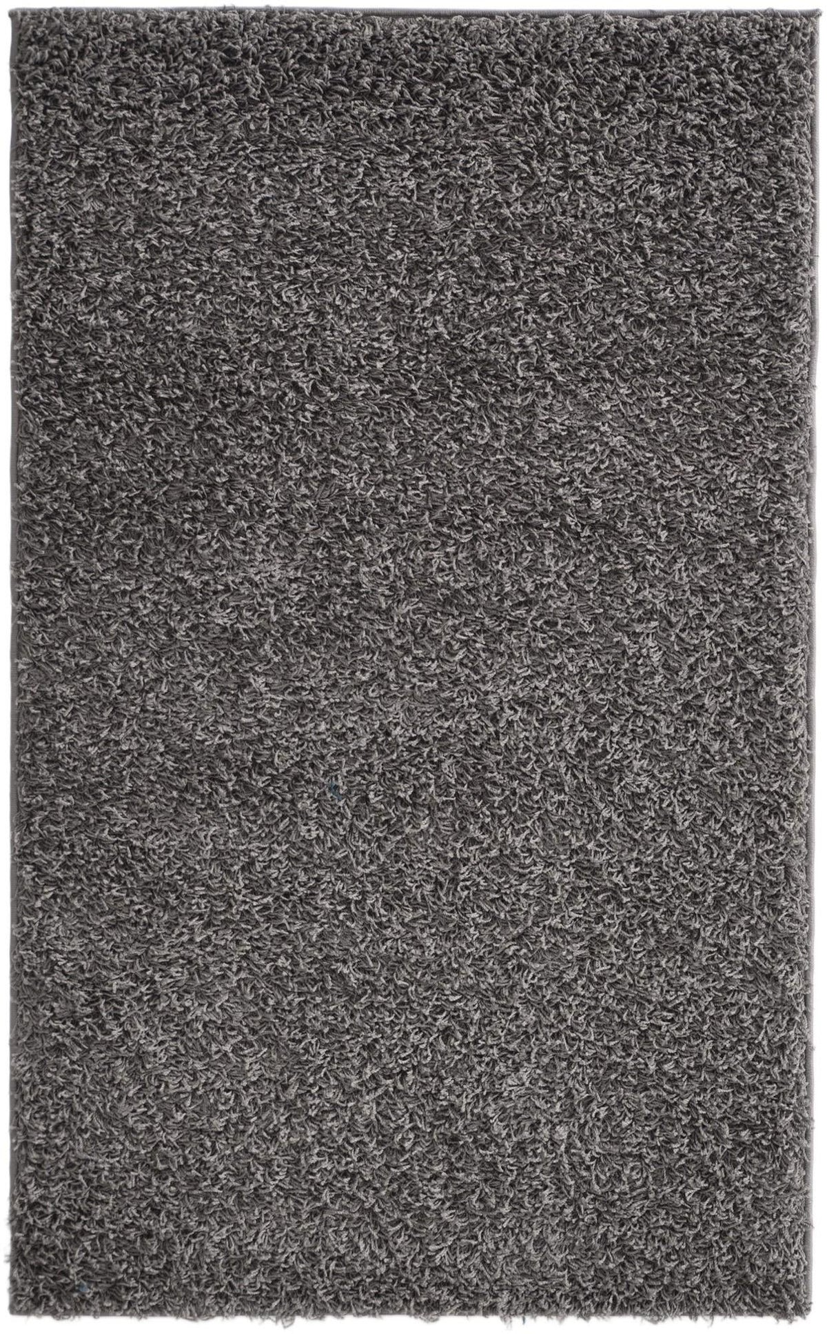 Cozy Haven Shag Collection Area Rug - Sanctuary Rectangle Graphite Gray  lifestyle 4