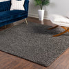 Cozy Haven Shag Collection Area Rug - Sanctuary (Graphite Gray) Square Graphite Gray  lifestyle 30