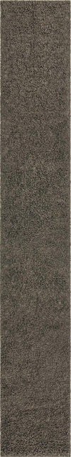 Cozy Haven Shag Collection Area Rug - Sanctuary (Graphite Gray) Runner Graphite Gray  lifestyle 12