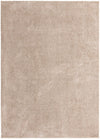 Cozy Haven Shag Collection Area Rug - Sanctuary (Taupe) Rectangle Taupe Main