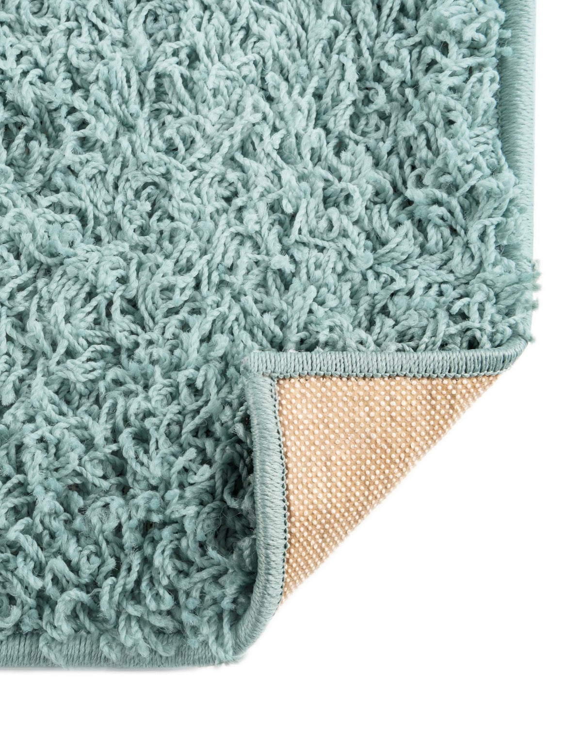 Cozy Haven Shag Collection Area Rug - Sanctuary Rectangle Light Slate Blue  lifestyle 25