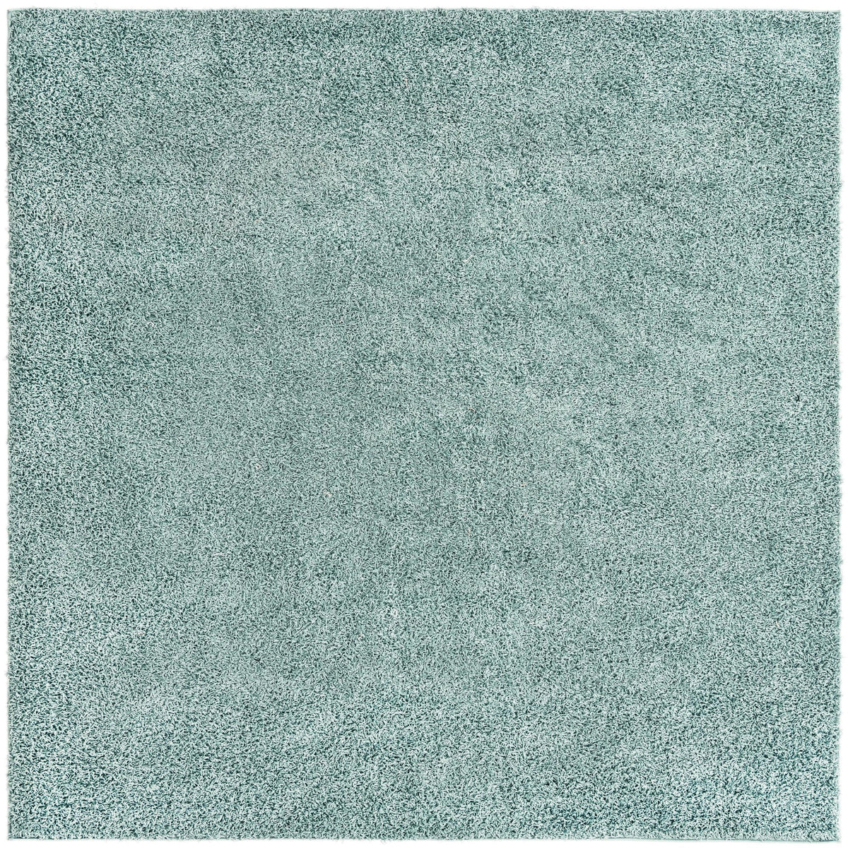 Cozy Haven Shag Collection Area Rug - Sanctuary Square Light Slate Blue  lifestyle 51