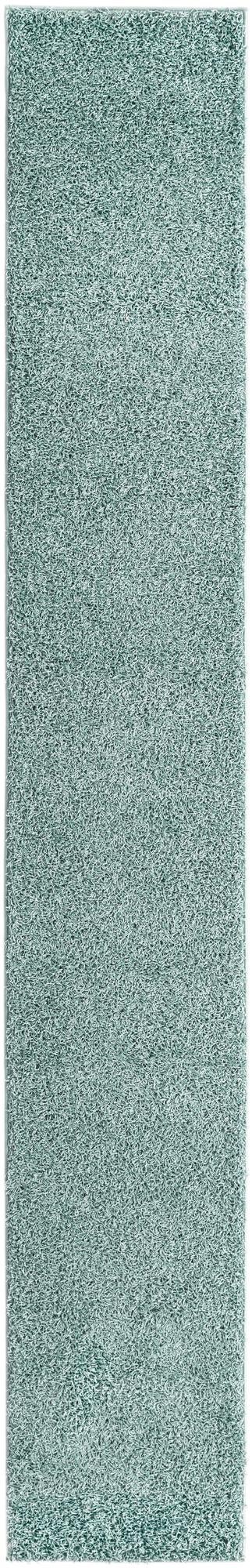 Cozy Haven Shag Collection Area Rug - Sanctuary Runner Light Slate Blue  lifestyle 52