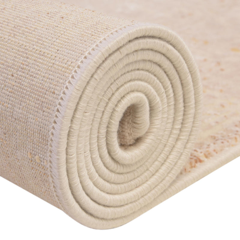 Sahara Elegance Collection Area Rug - Marrakech Rectangle Ivory and Gold  lifestyle 11