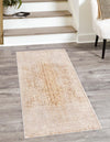 Sahara Elegance Collection Area Rug - Marrakech Runner Ivory and Gold  lifestyle 21