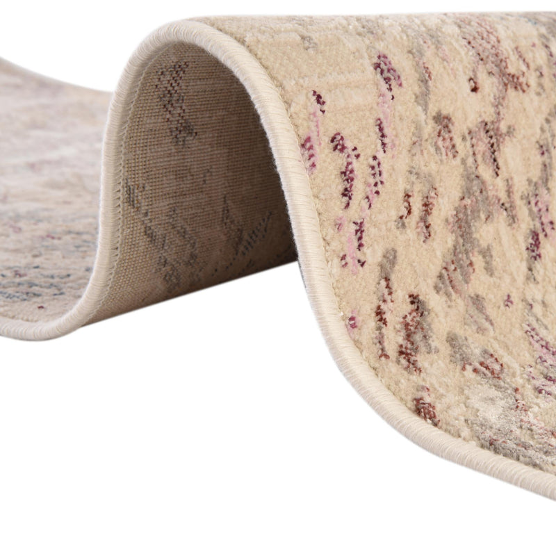 Sahara Elegance Collection Area Rug -  Essaouira Rectangle Ivory and Gray  lifestyle 9