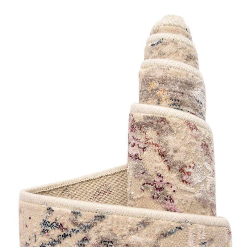Sahara Elegance Collection Area Rug -  Essaouira Rectangle Ivory and Gray  lifestyle 10