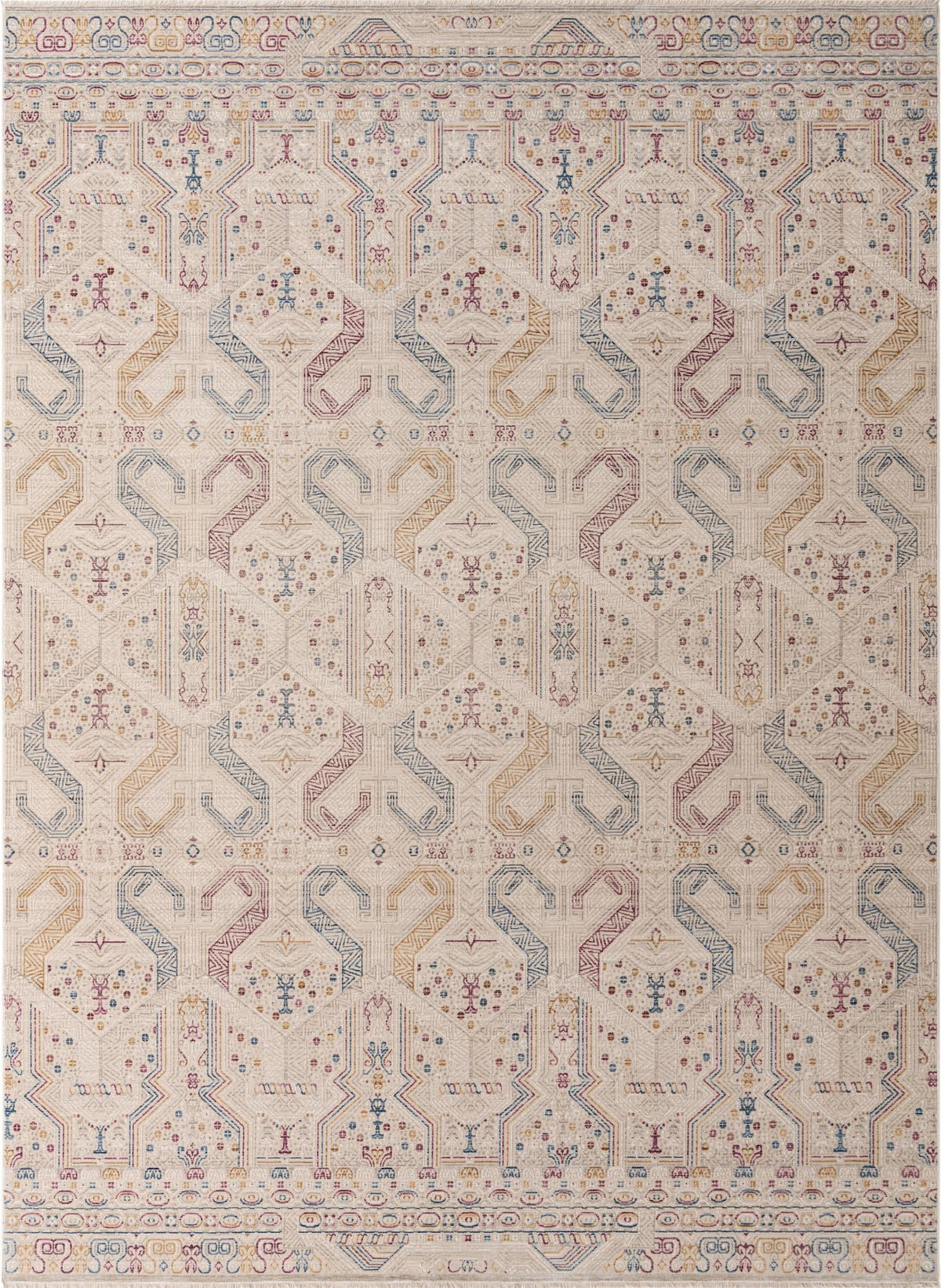Sahara Elegance Collection Area Rug -  Merzouga Rectangle Ivory Main
