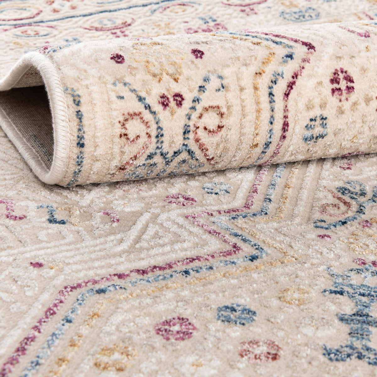 Sahara Elegance Collection Area Rug -  Merzouga Rectangle Ivory  lifestyle 5