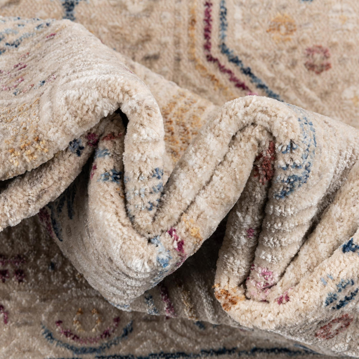 Sahara Elegance Collection Area Rug -  Merzouga Rectangle Ivory  lifestyle 7