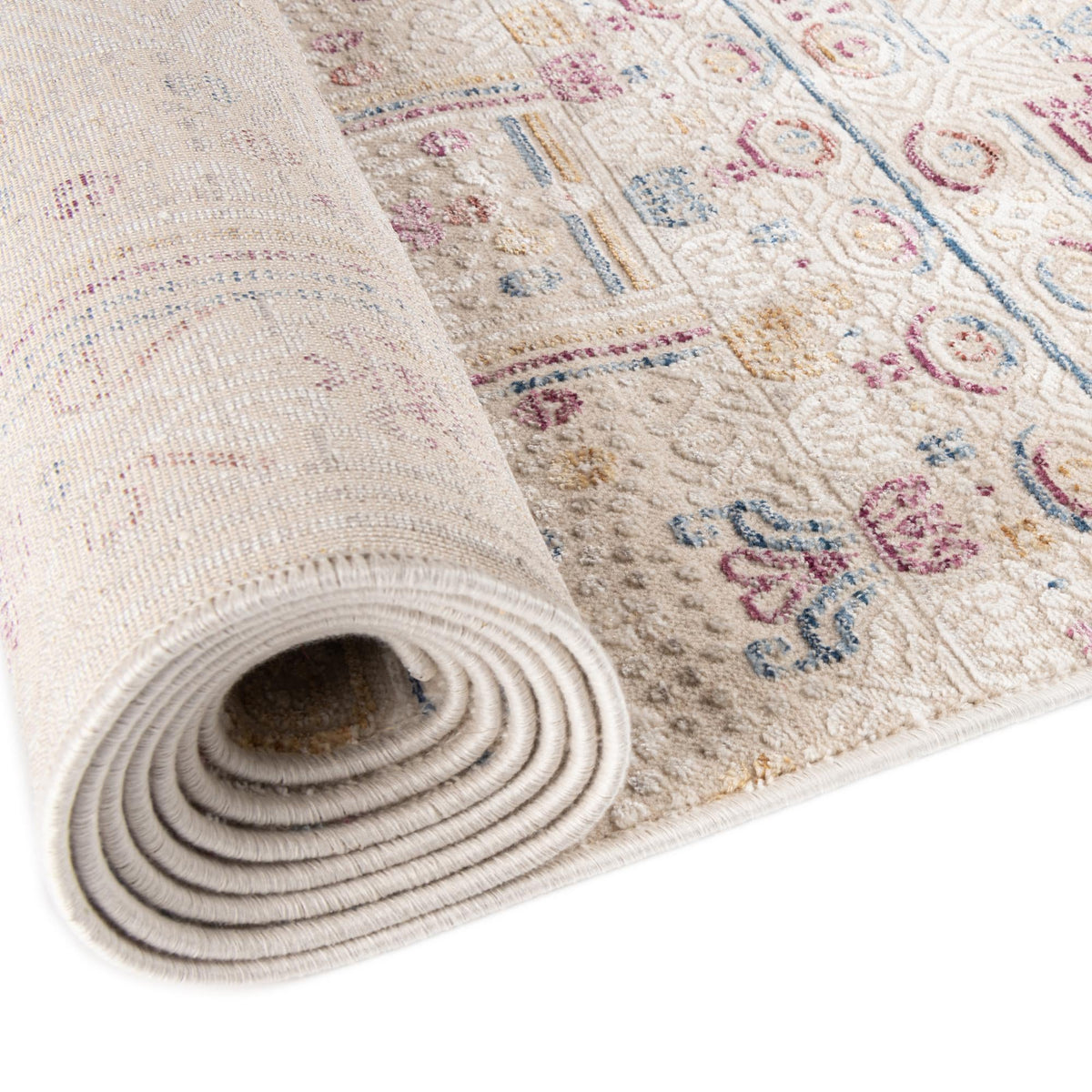 Sahara Elegance Collection Area Rug -  Merzouga Rectangle Ivory  lifestyle 11