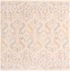 Sahara Elegance Collection Area Rug -  Merzouga Square Ivory  lifestyle 14