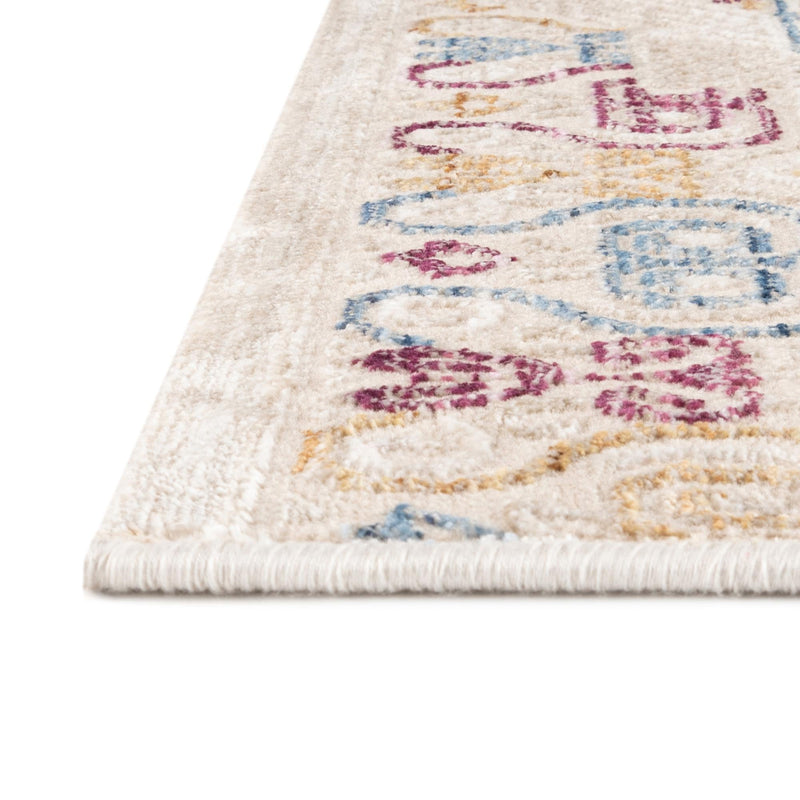Sahara Elegance Collection Area Rug -  Merzouga Octagon Ivory  lifestyle 30