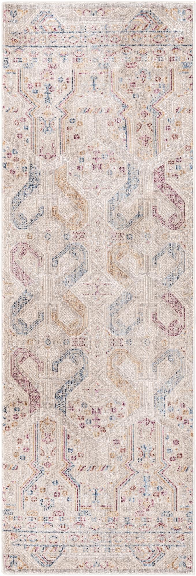 Sahara Elegance Collection Area Rug -  Merzouga Runner Ivory  lifestyle 16