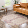 Sahara Elegance Collection Area Rug -  Karnak Octagon Ivory  lifestyle 44