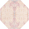 Sahara Elegance Collection Area Rug -  Karnak Octagon Ivory  lifestyle 16
