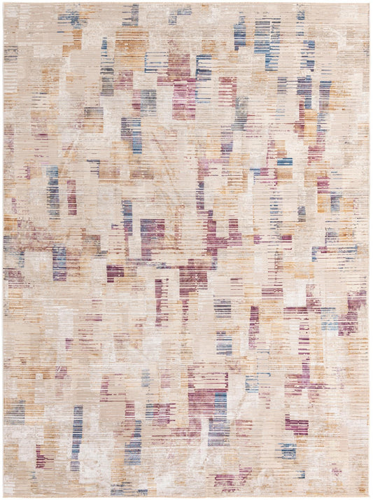 Sahara Elegance Collection Area Rug -  Chefchaouen Rectangle Ivory Main