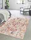 Sahara Elegance Collection Area Rug -  Chefchaouen Rectangle Ivory  lifestyle 2
