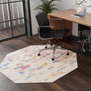 Sahara Elegance Collection Area Rug -  Chefchaouen Octagon Ivory  lifestyle 56