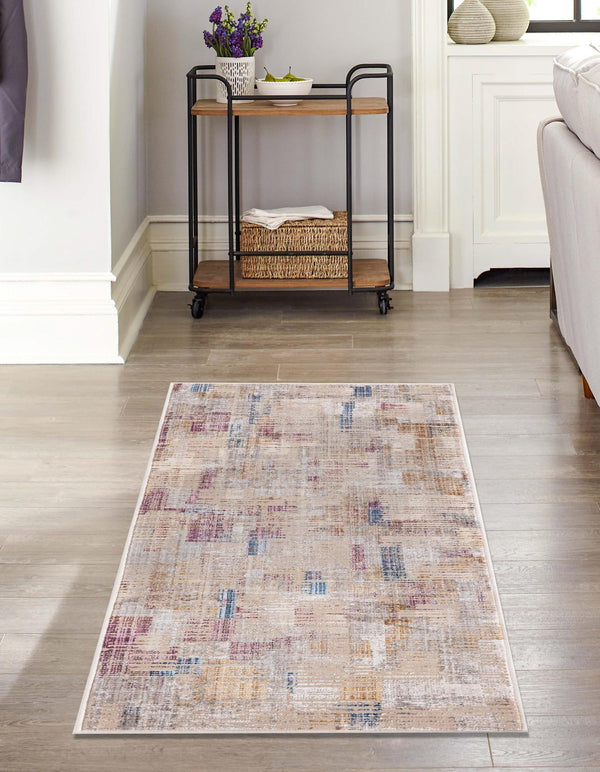 Sahara Elegance Collection Area Rug -  Chefchaouen Runner Ivory  lifestyle 24