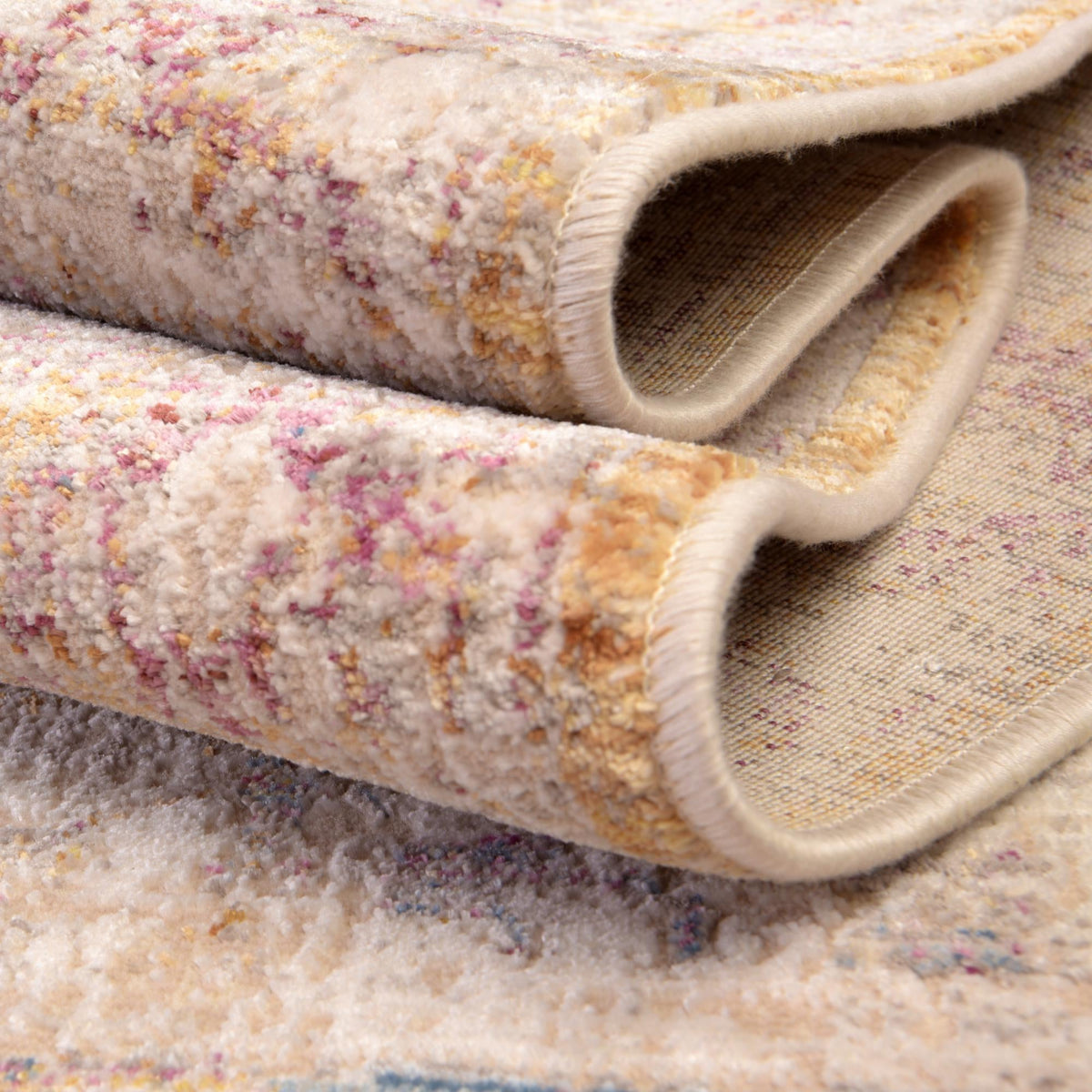 Sahara Elegance Collection Area Rug -  Zagora Rectangle Yellow  lifestyle 49