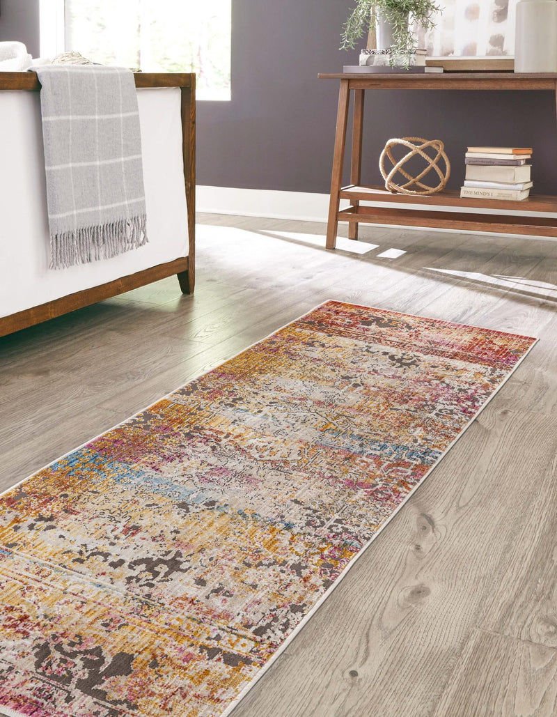 Sahara Elegance Collection Area Rug -  Nubia Runner Multi  lifestyle 24