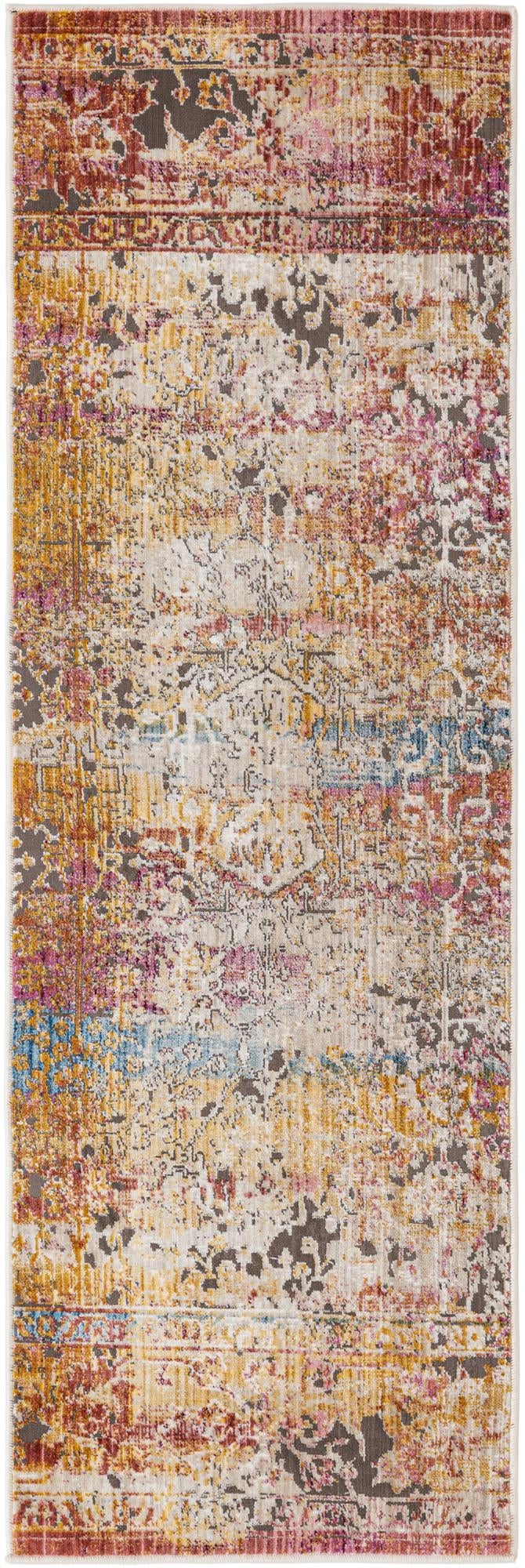 Sahara Elegance Collection Area Rug -  Nubia Runner Multi  lifestyle 18
