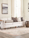 Sahara Elegance Collection Area Rug -  Luxor Rectangle Ivory  lifestyle 3