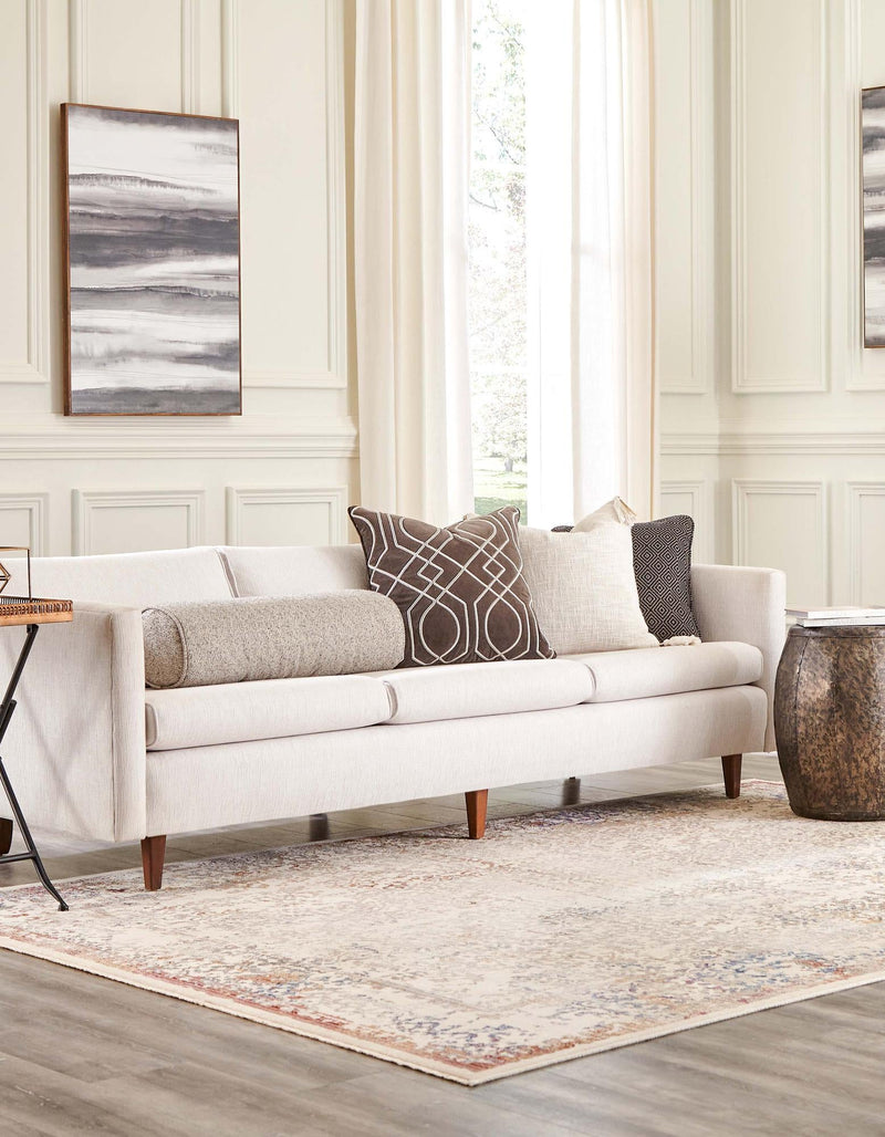 Sahara Elegance Collection Area Rug -  Luxor Rectangle Ivory  lifestyle 3