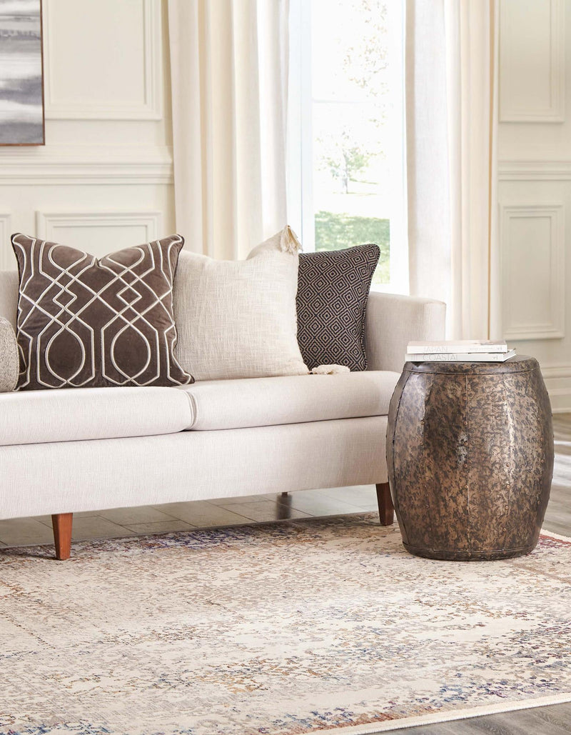Sahara Elegance Collection Area Rug -  Luxor Rectangle Ivory  lifestyle 4