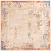 Sahara Elegance Collection Area Rug -  Luxor Square Ivory  lifestyle 15