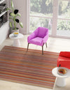 Sahara Elegance Collection Area Rug -  Giza Square Multi  lifestyle 25