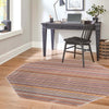 Sahara Elegance Collection Area Rug -  Giza Octagon Multi  lifestyle 60