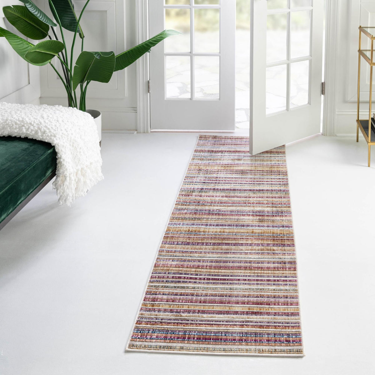Sahara Elegance Collection Area Rug -  Giza Runner Multi  lifestyle 58