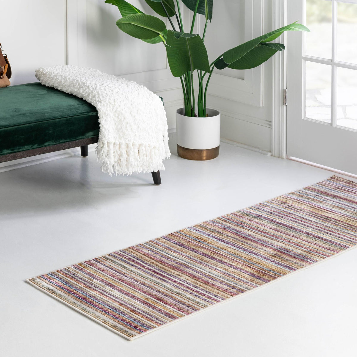 Sahara Elegance Collection Area Rug -  Giza Runner Multi  lifestyle 61