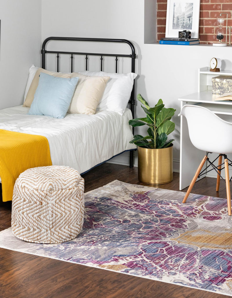 Sahara Elegance Collection Area Rug -  Casablanca Rectangle Multi  lifestyle 3