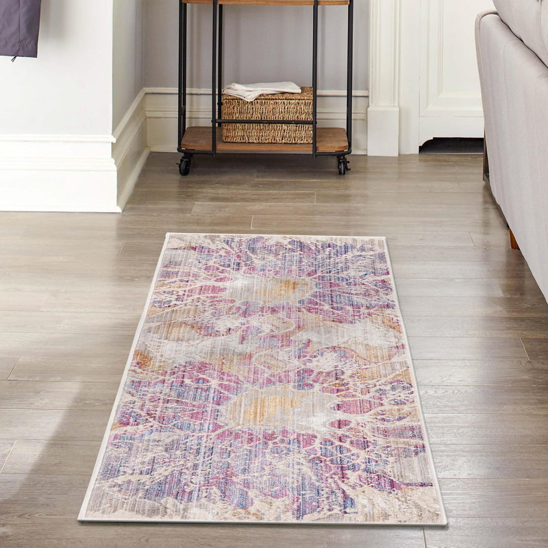 Sahara Elegance Collection Area Rug -  Casablanca Runner Multi  lifestyle 56