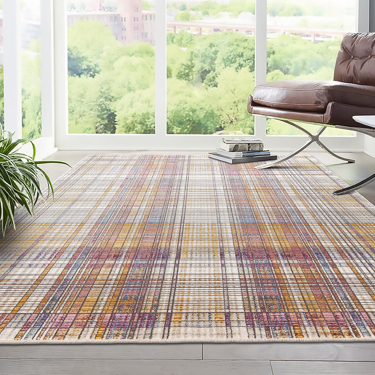 Sahara Elegance Collection Area Rug -  Rabat Rectangle Multi  lifestyle 15