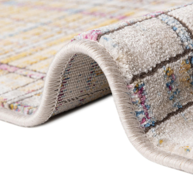Sahara Elegance Collection Area Rug -  Rabat Octagon Multi  lifestyle 41