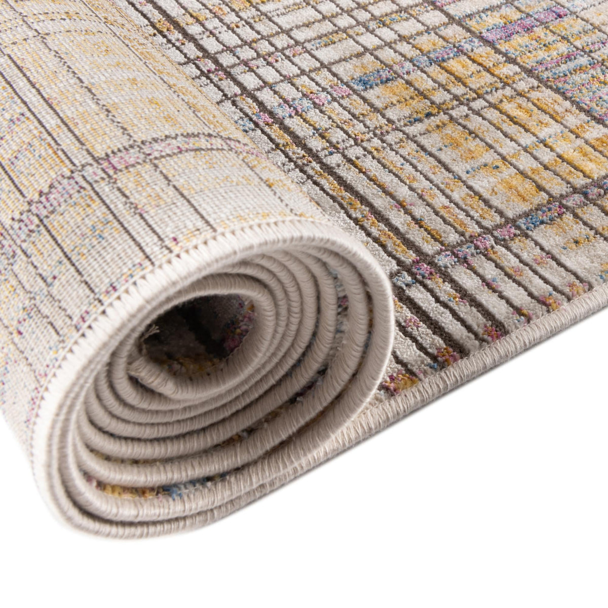 Sahara Elegance Collection Area Rug -  Rabat Octagon Multi  lifestyle 47