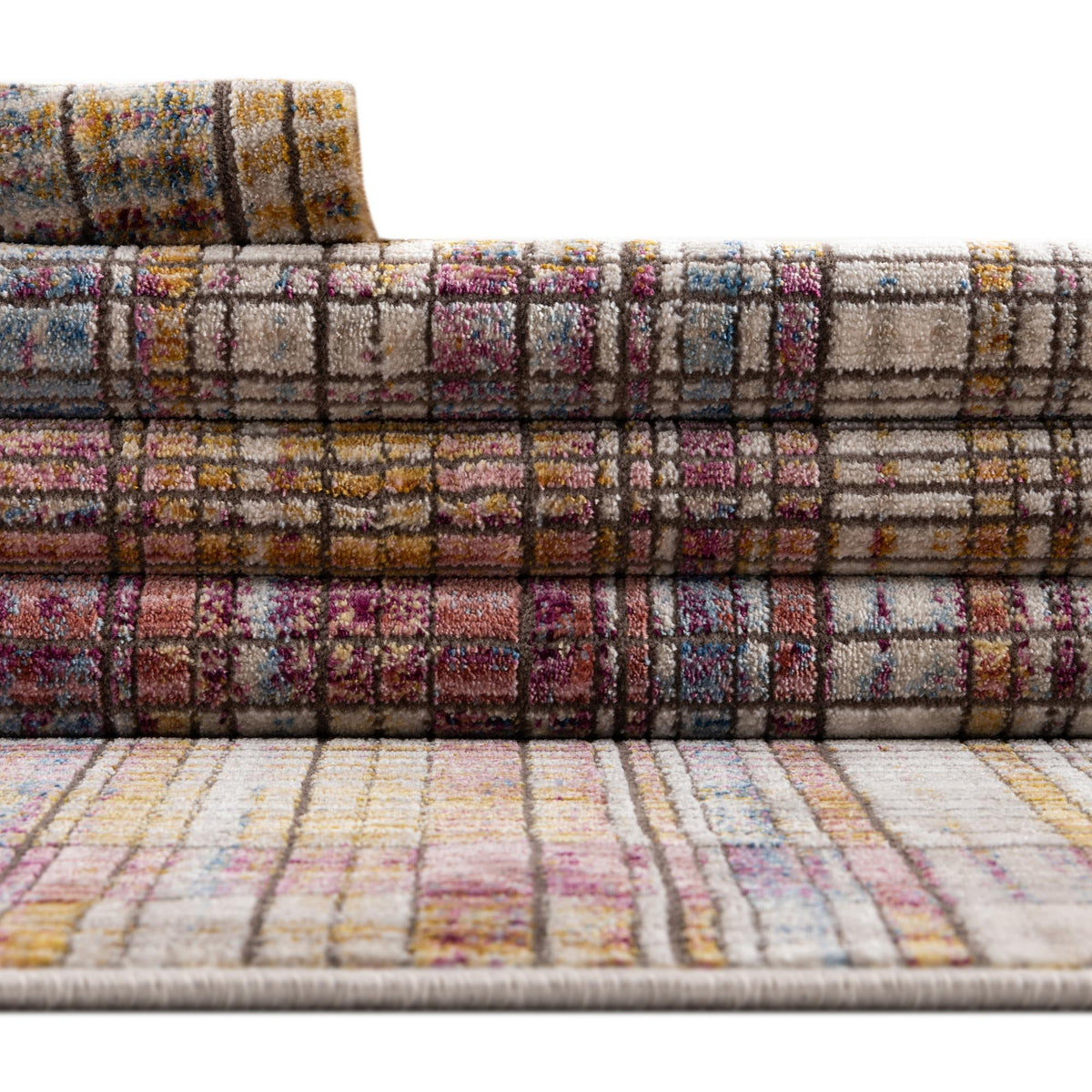 Sahara Elegance Collection Area Rug -  Rabat Octagon Multi  lifestyle 53