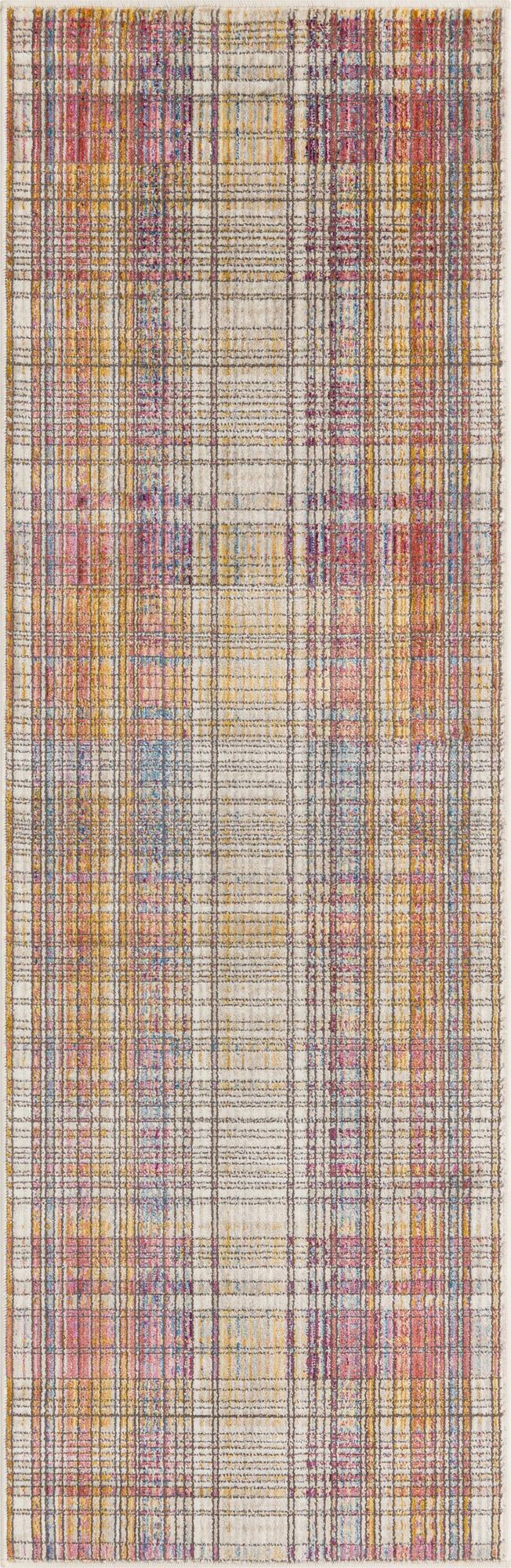 Sahara Elegance Collection Area Rug -  Rabat Runner Multi  lifestyle 18