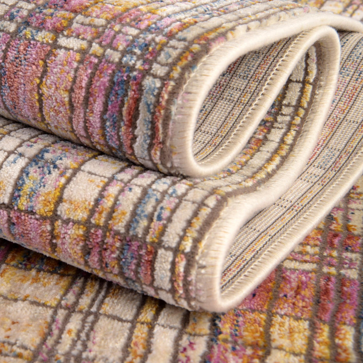 Sahara Elegance Collection Area Rug -  Alexandria Rectangle Multi  lifestyle 12