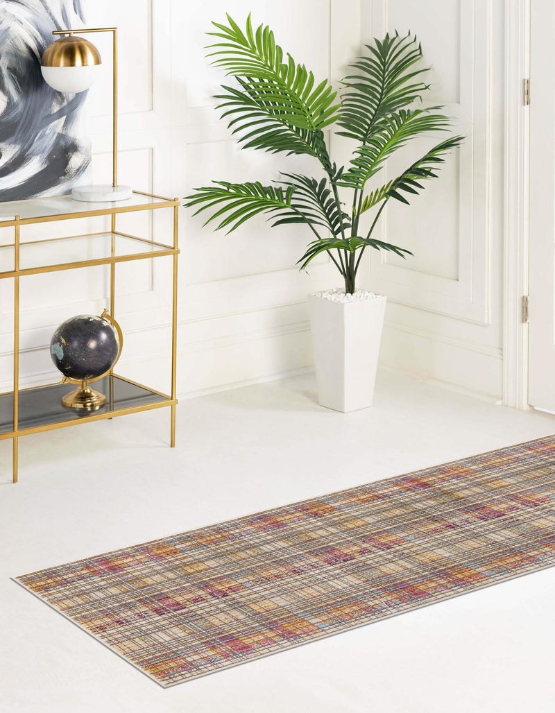 Sahara Elegance Collection Area Rug -  Alexandria Runner Multi  lifestyle 19