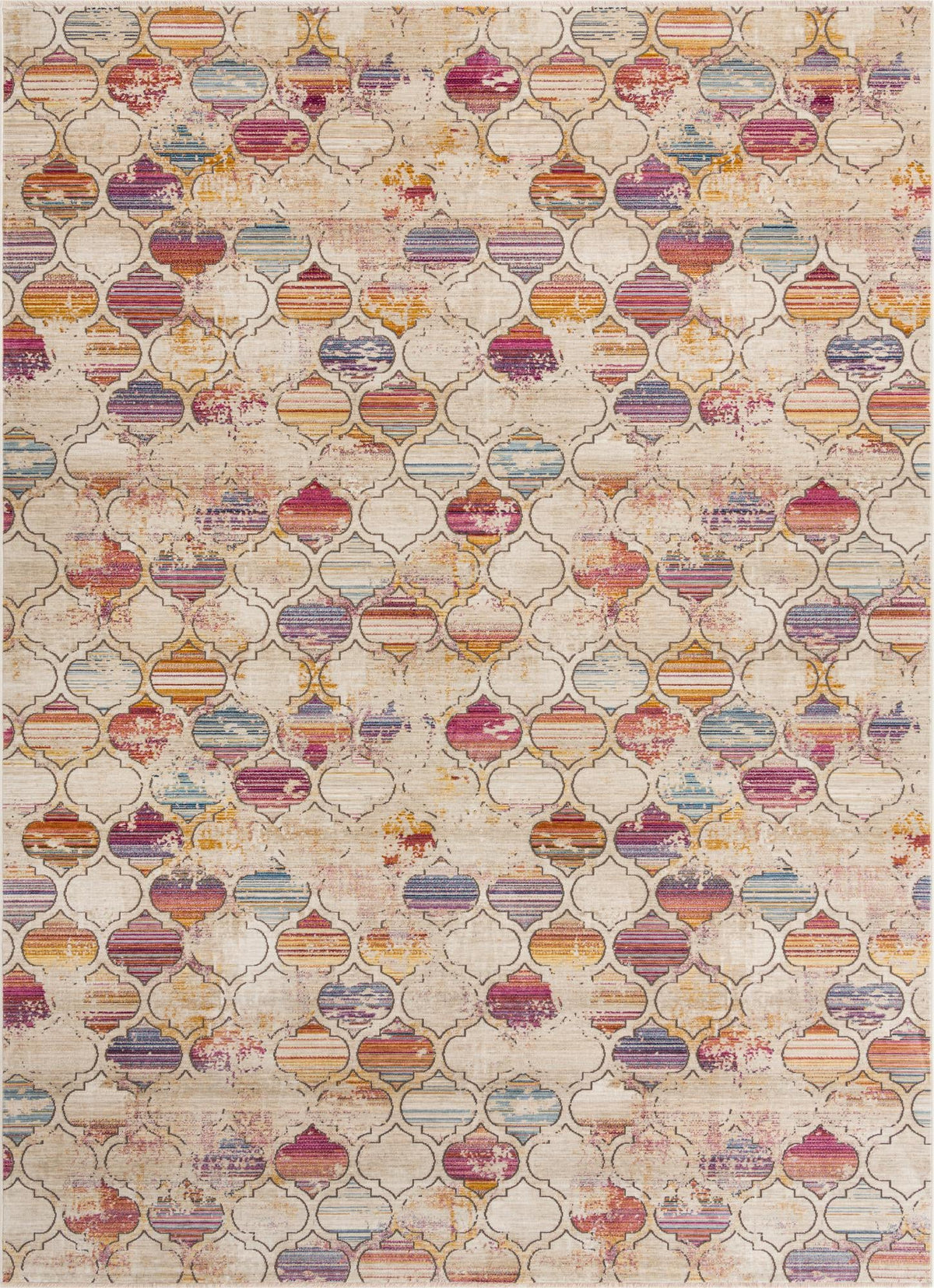 Sahara Elegance Collection Area Rug -  Fes Rectangle Multi Main